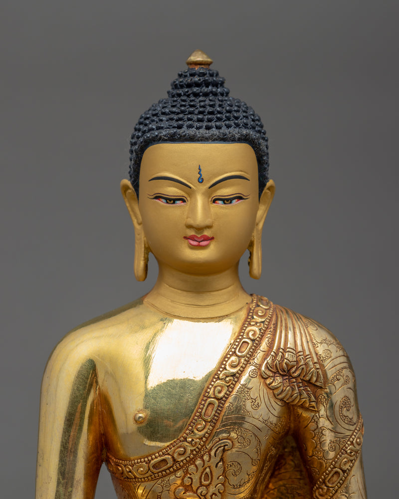 Namo Buddha Shakyamuni Sculpture | Finely Hand Carved Statue