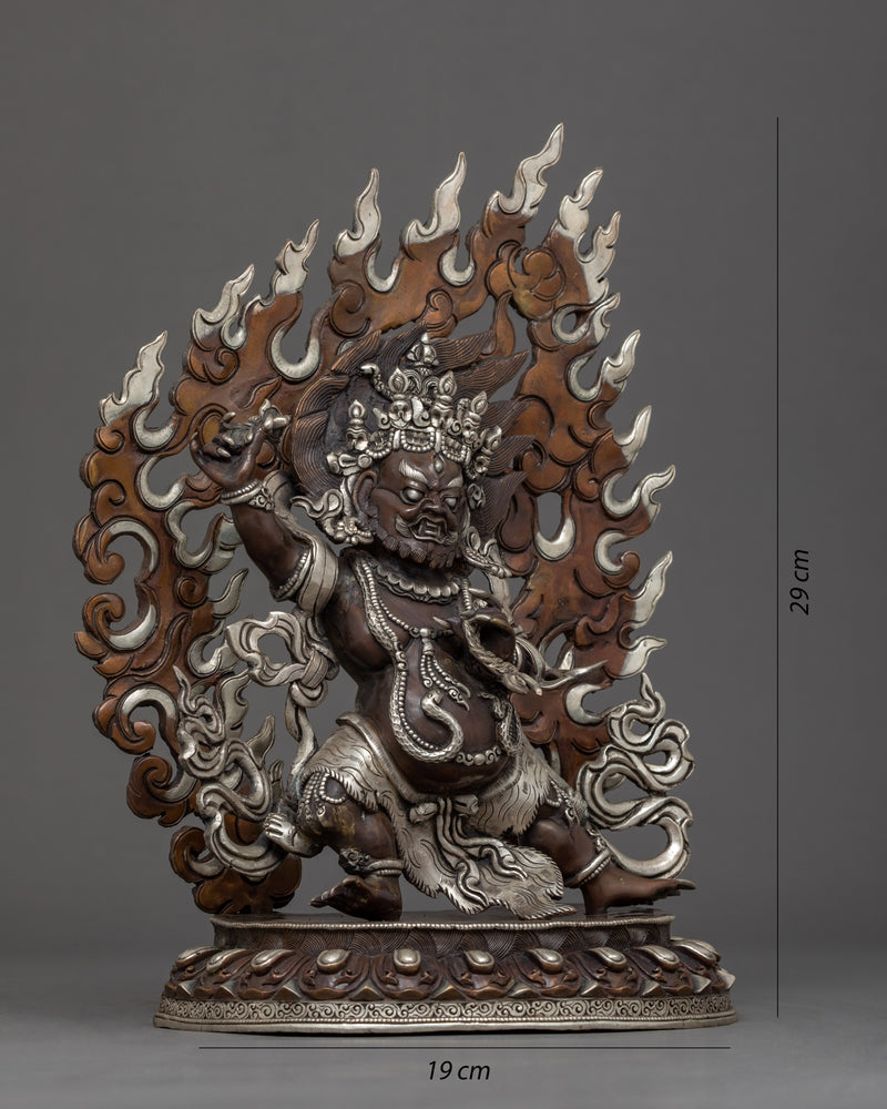 Vajrapani Bodhisattva Statue | Traditional Himalayan Art of Nepal