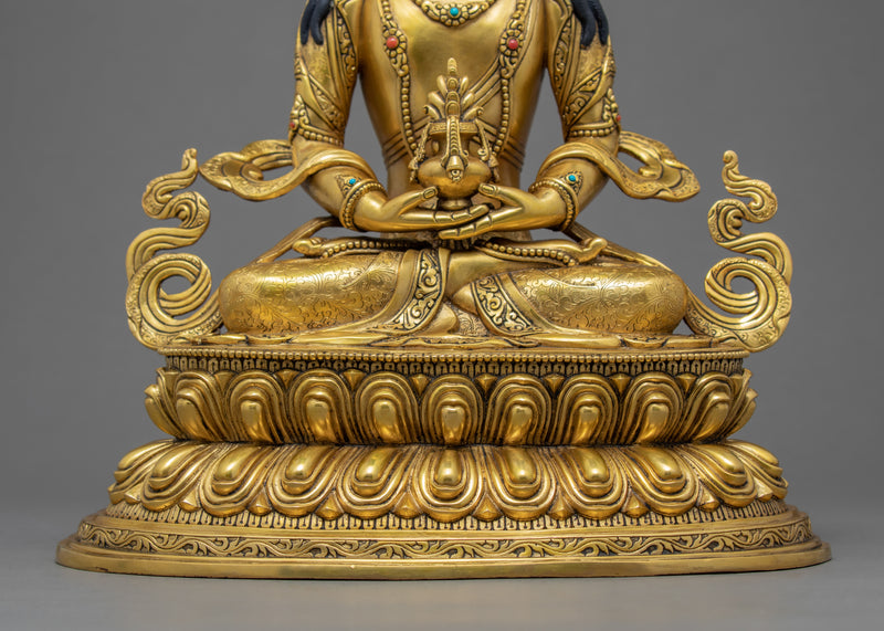 Amitayus Buddha Art | Traditional Himalayan Statue of Nepal
