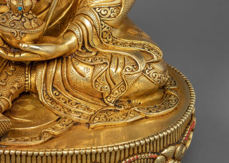 Guru Rinpoche Sculpture | Traditional Himalayan Art