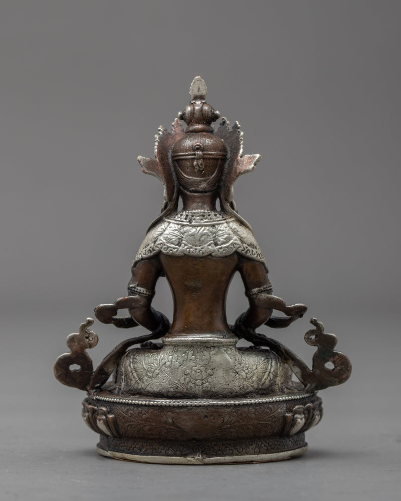 Mini Amitayus Statue | Traditional Auspicious Buddhist Art