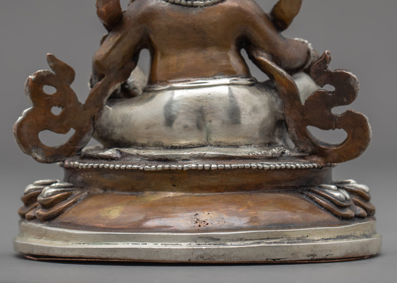 Miniature Jambhala Statue | Traditional Himalayan Art