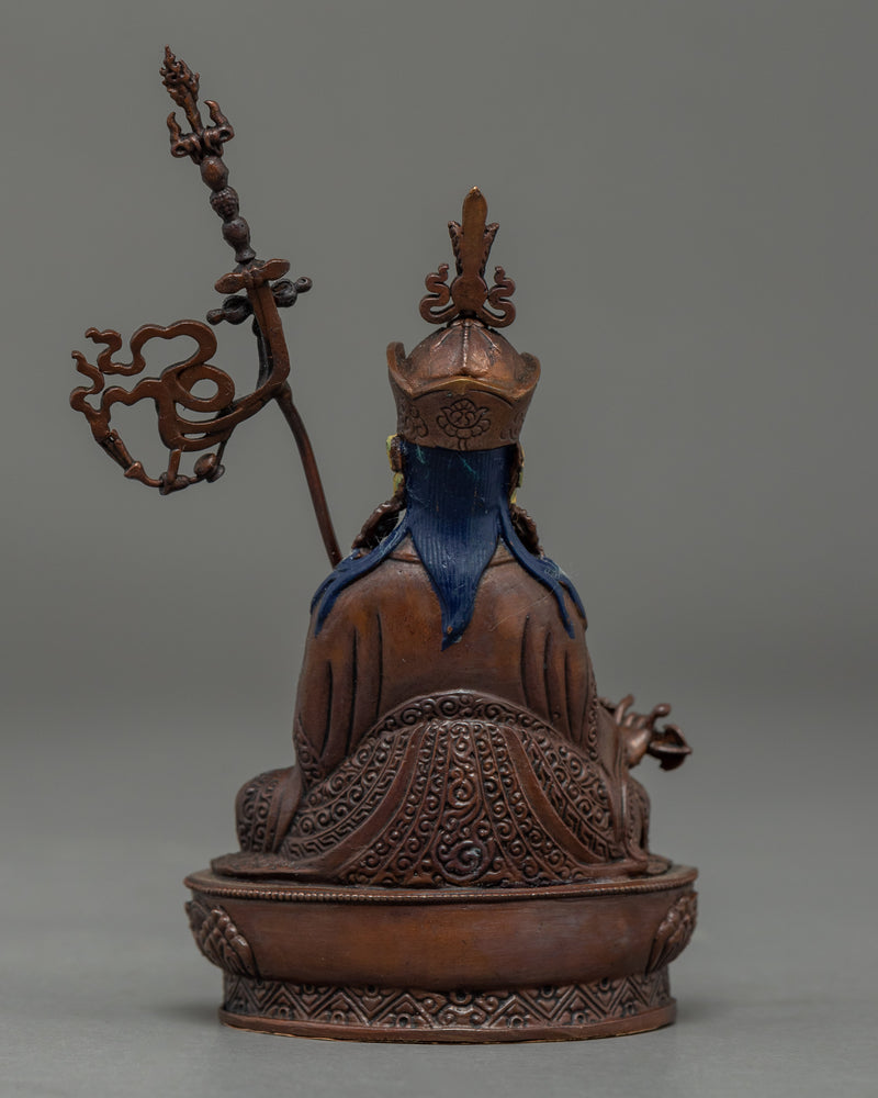 Mini Guru Rinpoche Statue | Tibetan Tantric Master