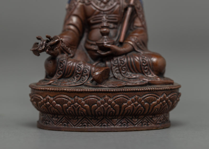 Mini Guru Rinpoche Statue | Tibetan Tantric Master