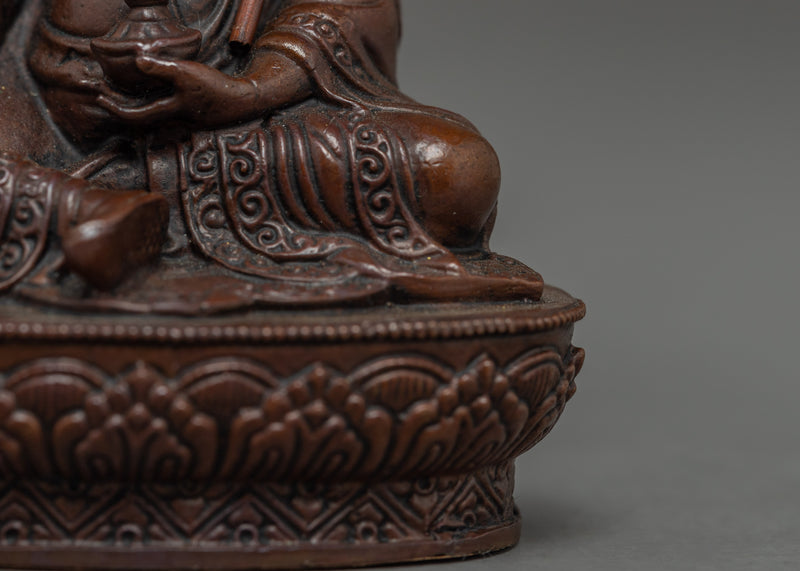 Mini Guru Rinpoche Statue | Tibetan Tantric Master