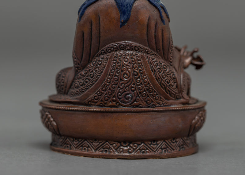 Mini Guru Rinpoche Statue | Tibetan Tantric Master