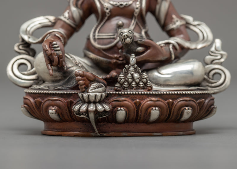 Miniature Dzambhala Statue | Traditionally Crafted Buddhist Art