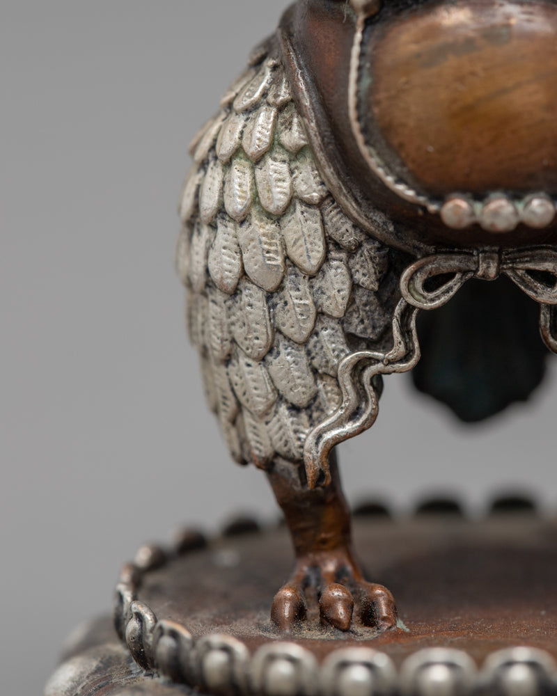 Small Garuda Sculpture | Traditionally Crafted Buddhist Statue