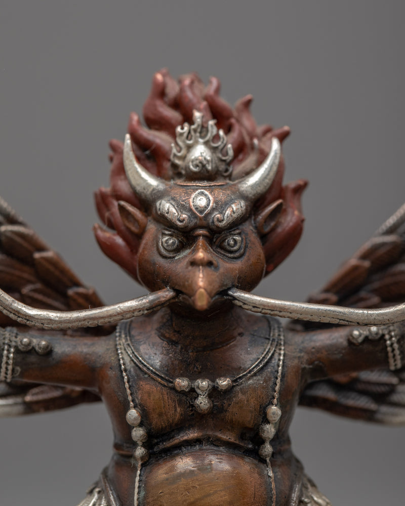 Small Garuda Statue | Traditional Himalayan Art