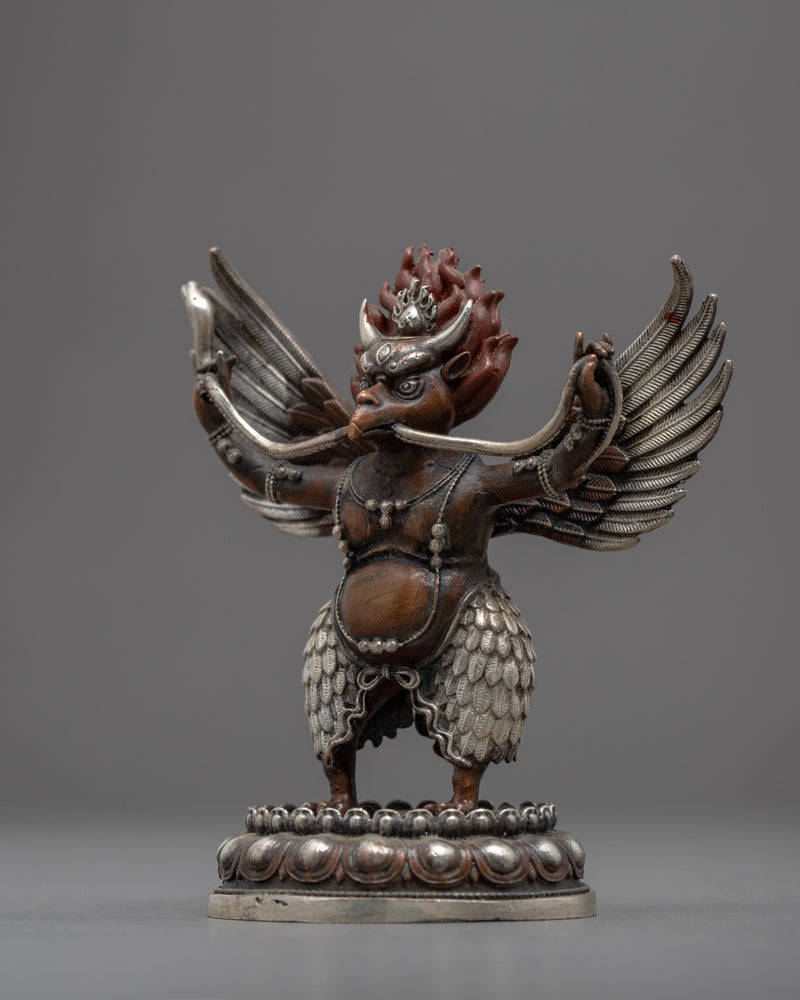 Small Garuda Sculpture | Traditionally Crafted Buddhist Statue