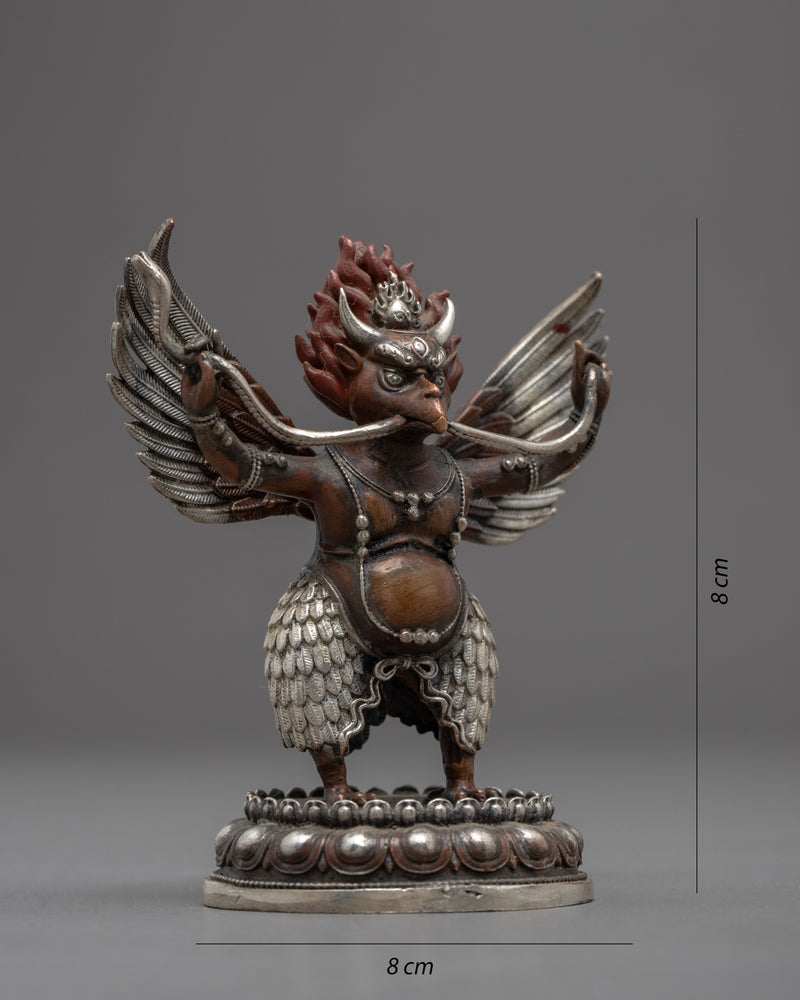 Small Garuda Sculpture | Traditionally Crafted Buddhist Statue