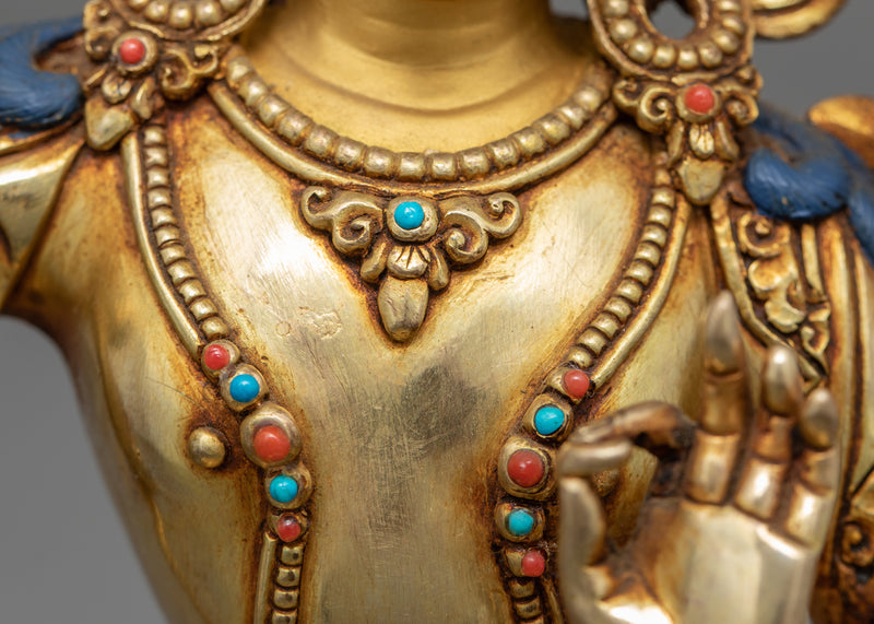 Manjushri Bodhisattva Statue | Finley Hand Carved Buddhist Art