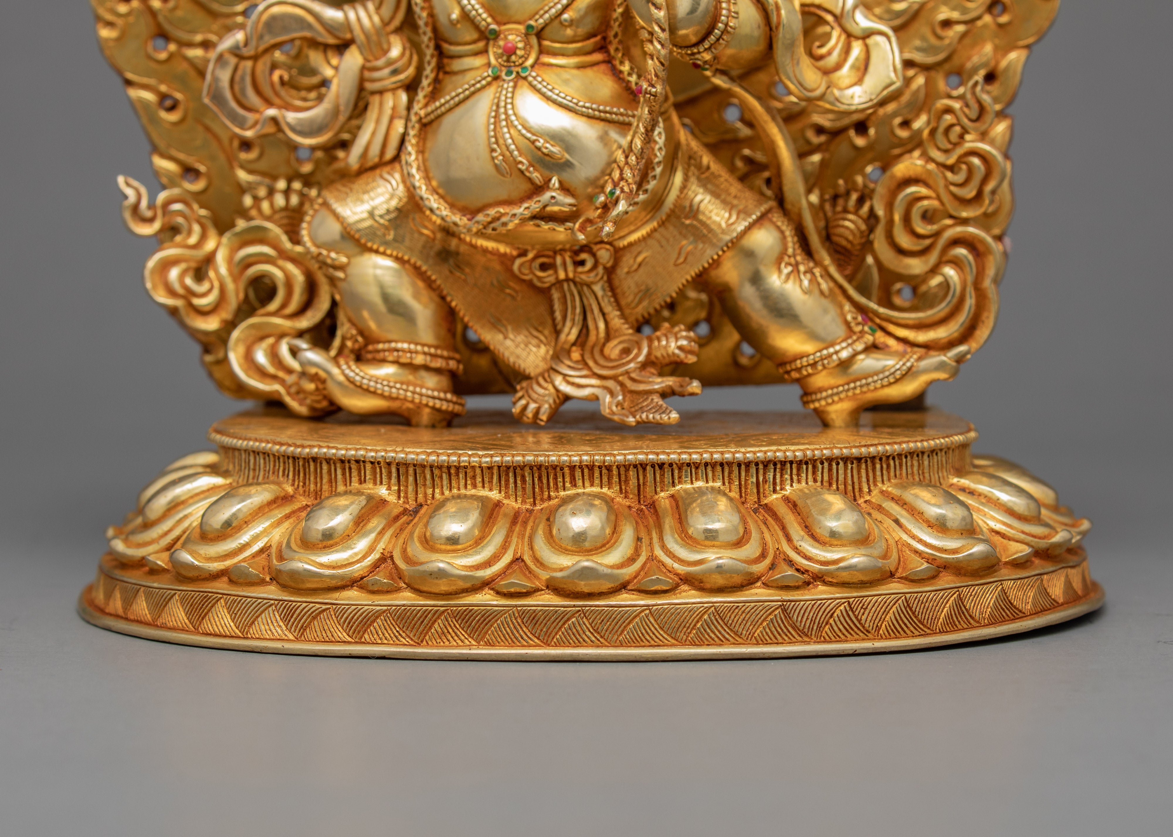 Bodhisattva Vajrapani Sculpture | Finley Hand Carved Buddhist Statue