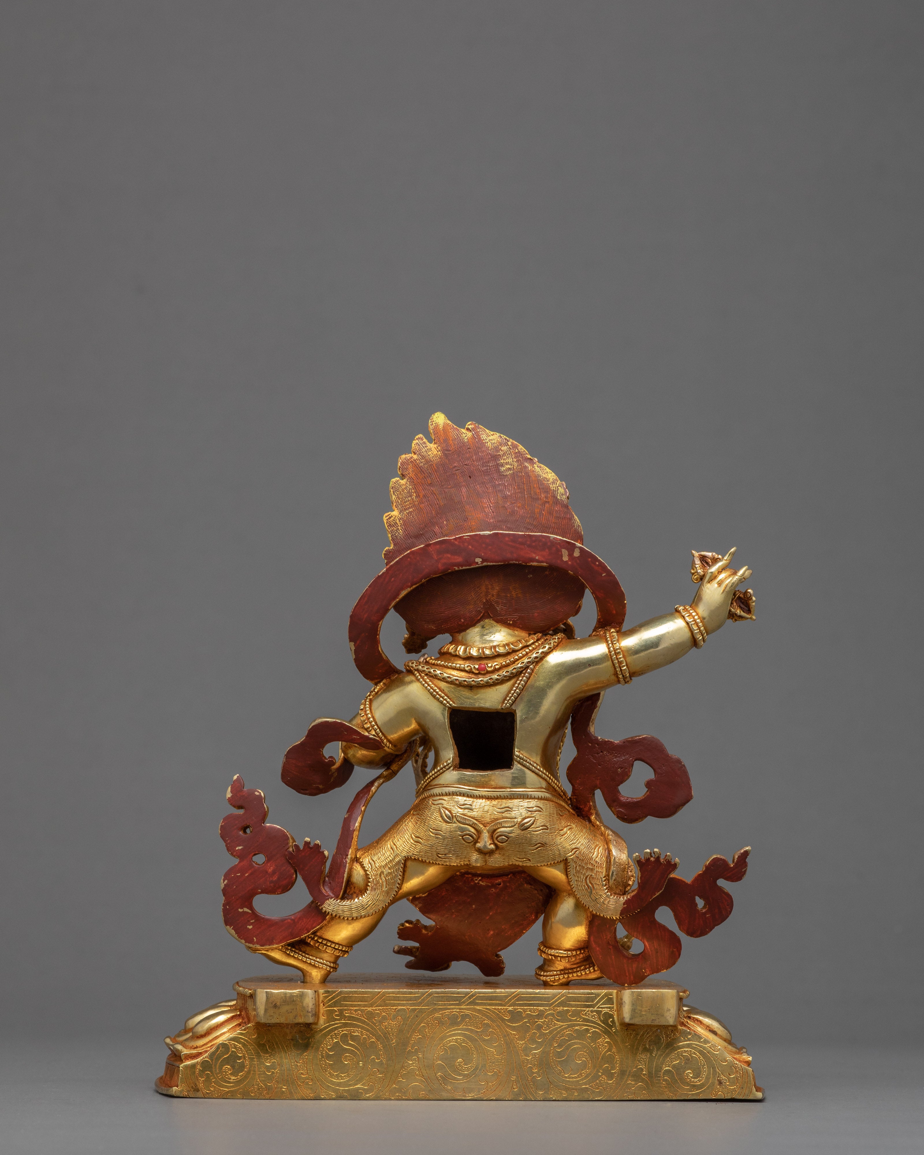 Bodhisattva Vajrapani Sculpture | Finley Hand Carved Buddhist Statue
