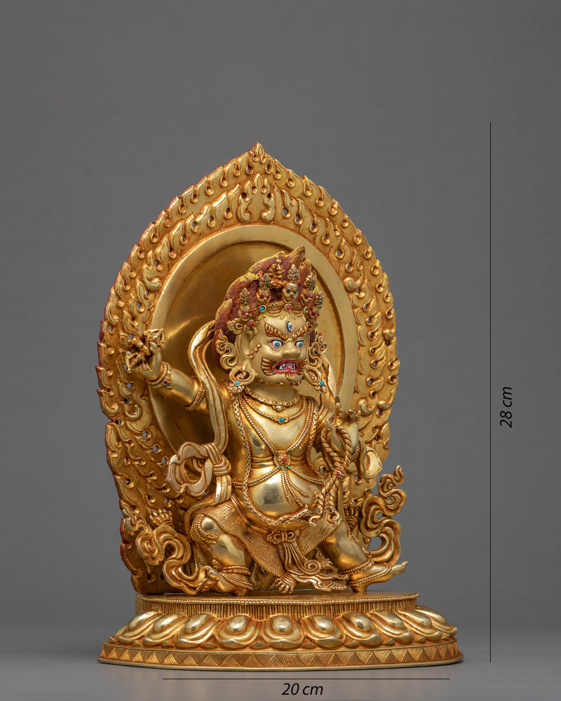 Bodhisattva Vajrapani Sculpture | Finley Hand Carved Buddhist Statue