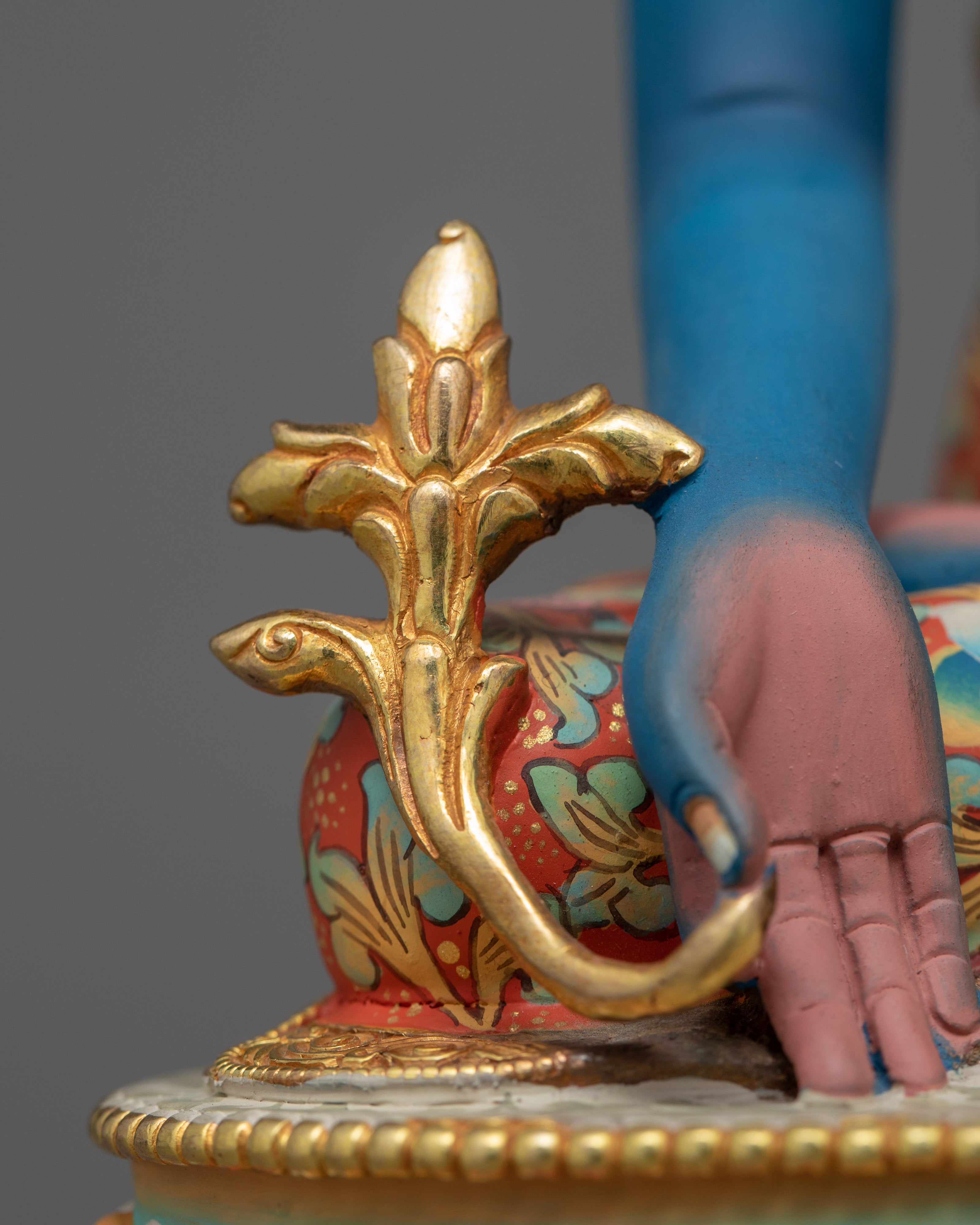 Small Medicine Buddha Statue | Traditional Himalayan Art of Nepal