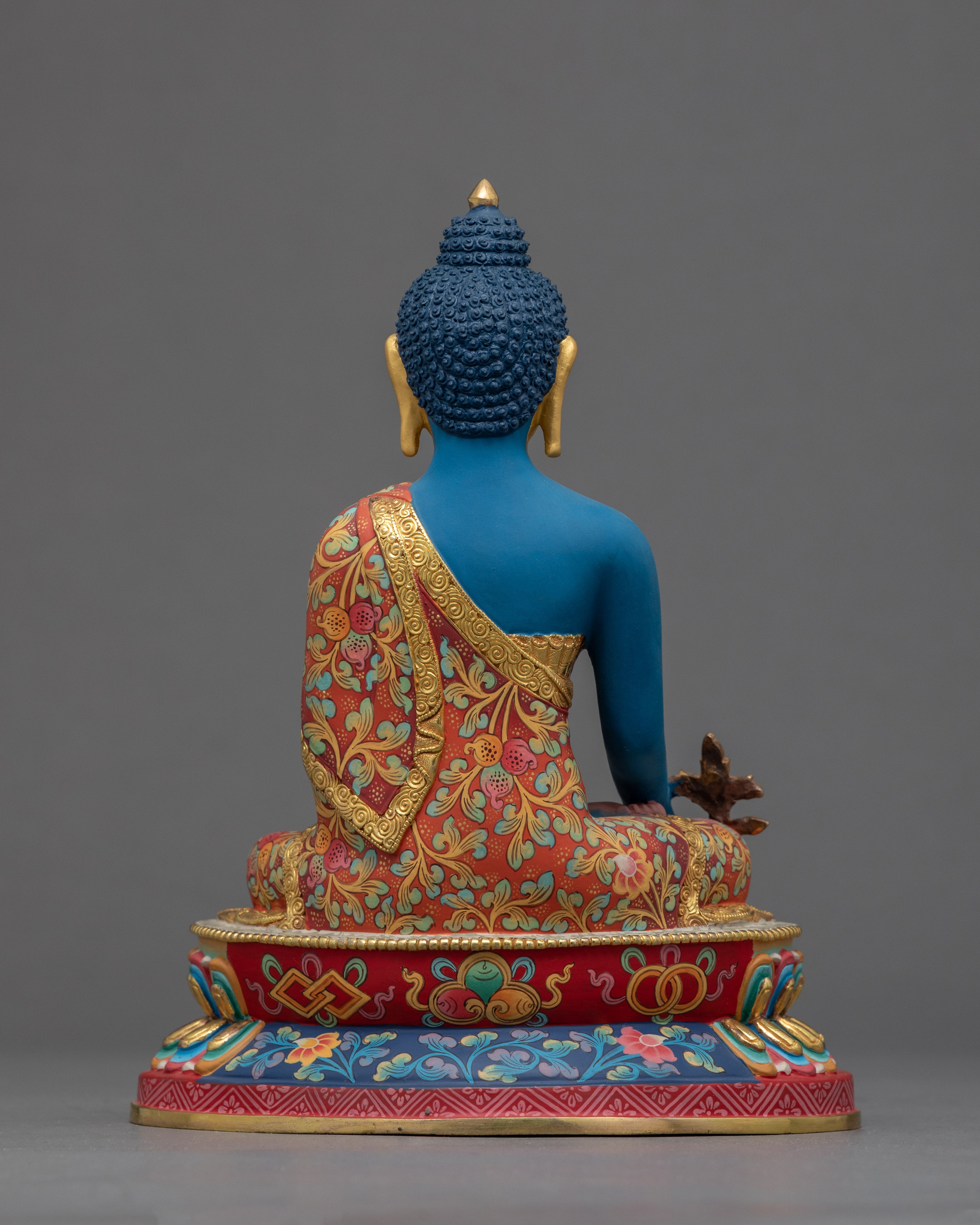Small Medicine Buddha Statue | Traditional Himalayan Art of Nepal