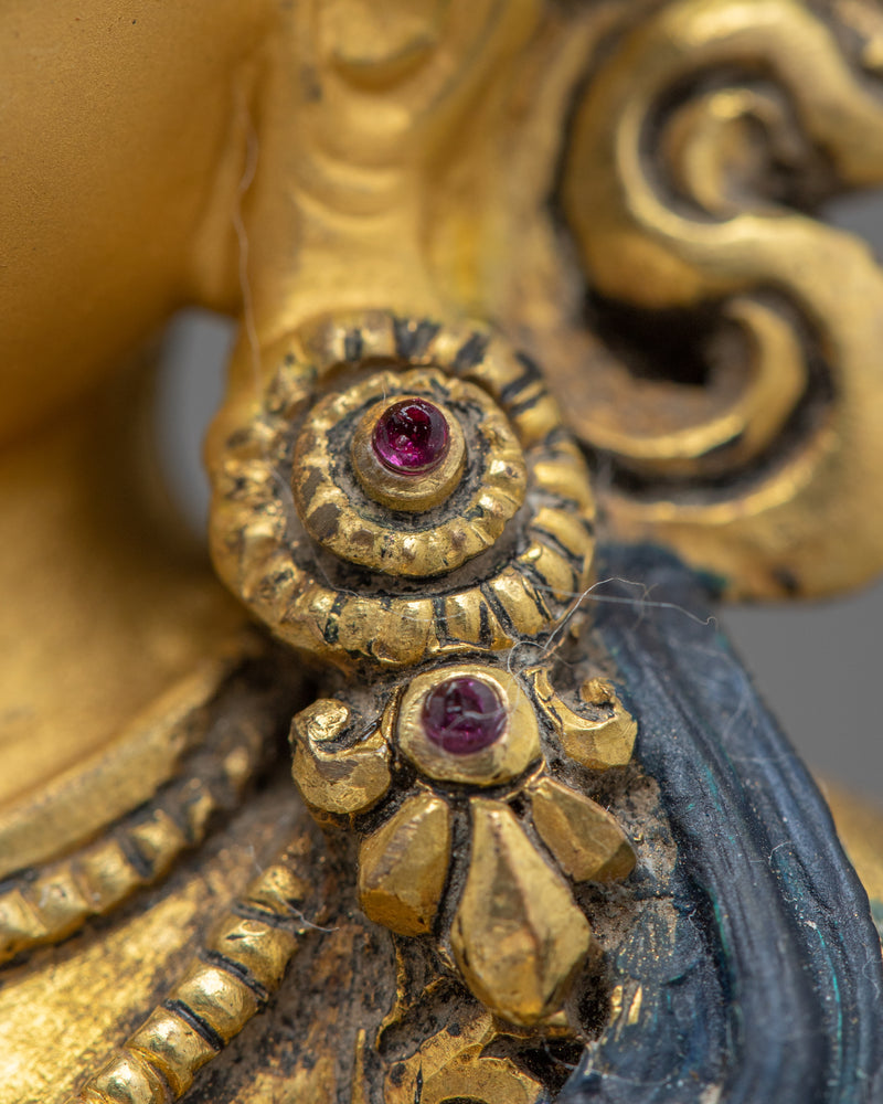 Maha Manjushri Statue | Traditional Himalayan Art of Nepal
