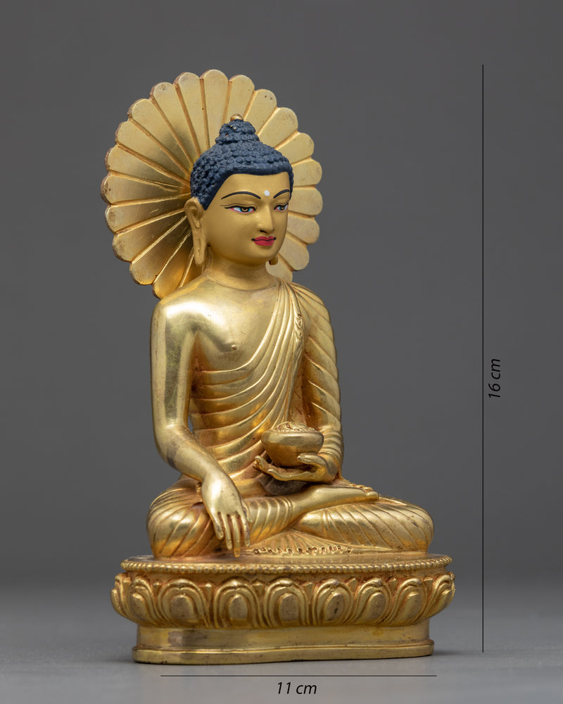 The Buddha Shakyamuni Sculpture | Finely Hand Carved Buddhist Statue
