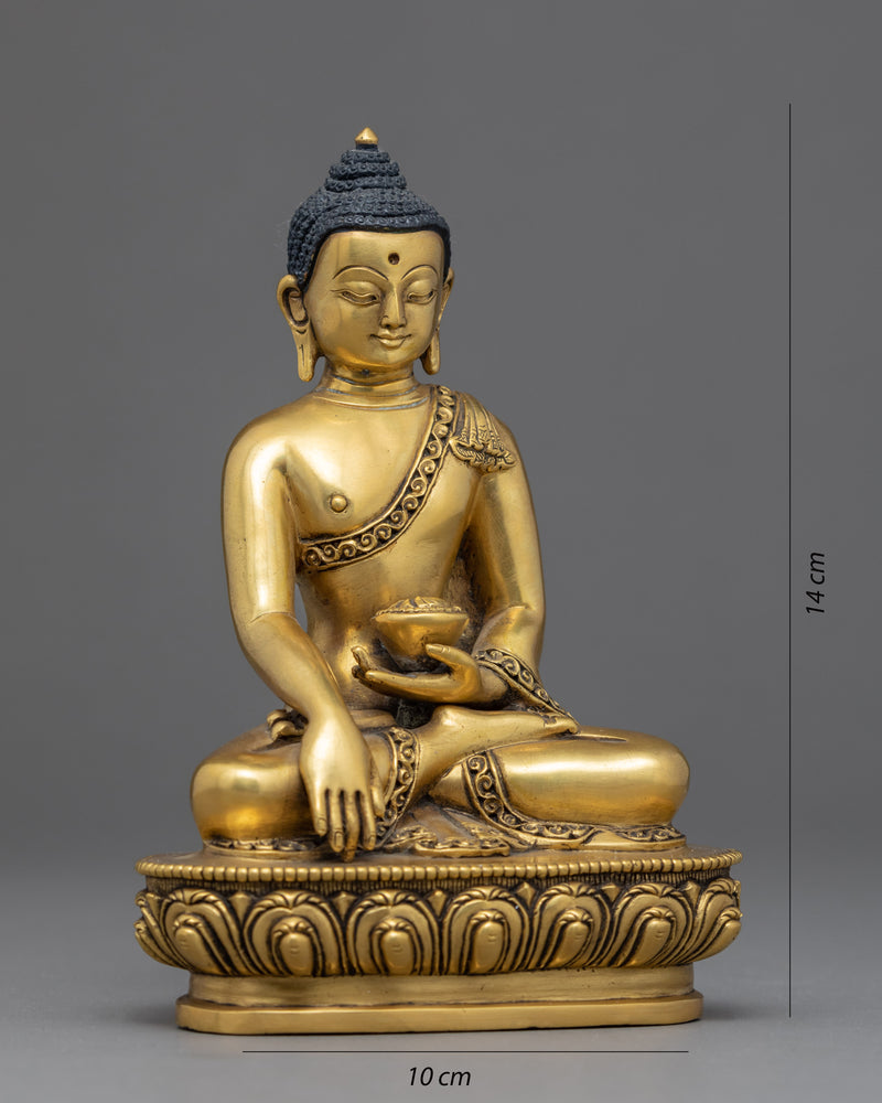 Three Buddha Statues | Traditional Tibetan Art
