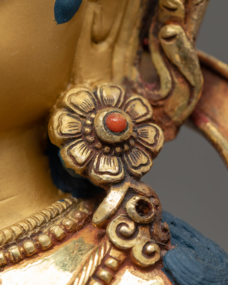 Green Tara Mother Sculpture | Traditional Buddhist Statue of Nepal