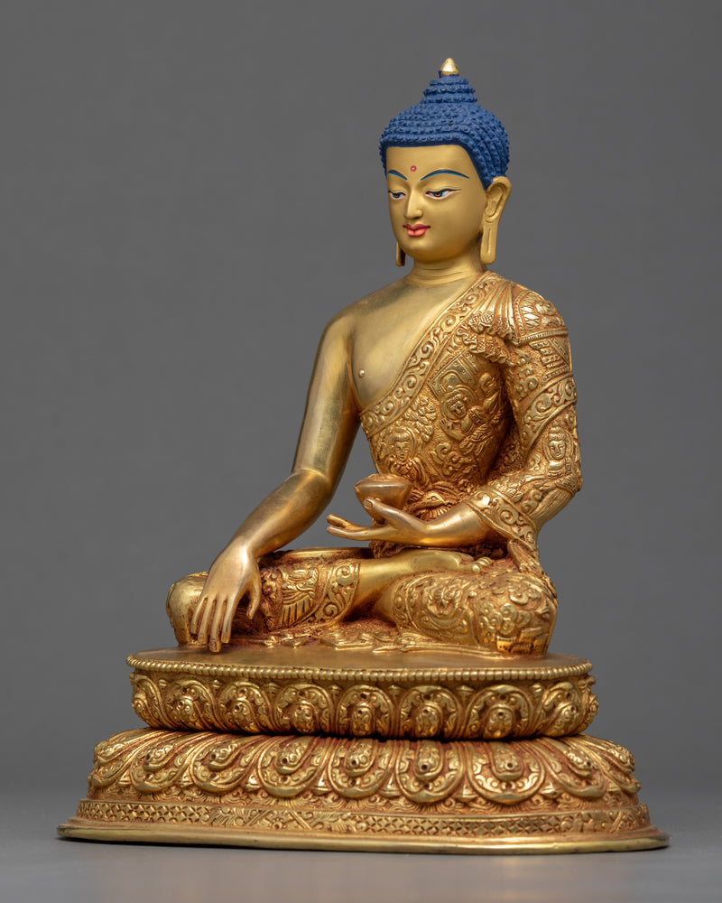 Shakyamuni Buddha Art | Traditional Tibetan Deity Statue