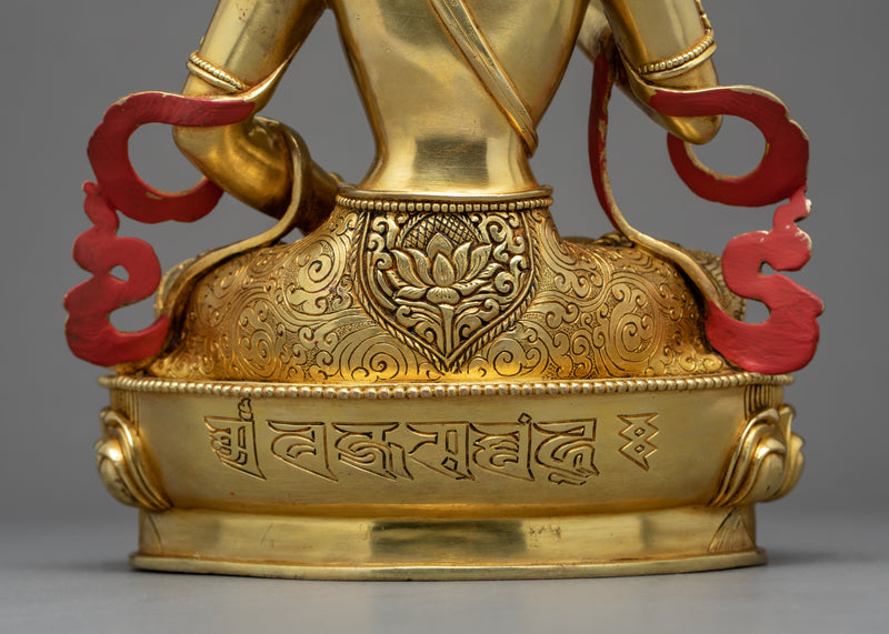 Vajrasattva Statue | Traditional Himalayan Art of Nepal