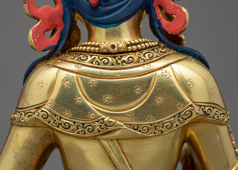 Vajrasattva Statue | Traditional Himalayan Art of Nepal