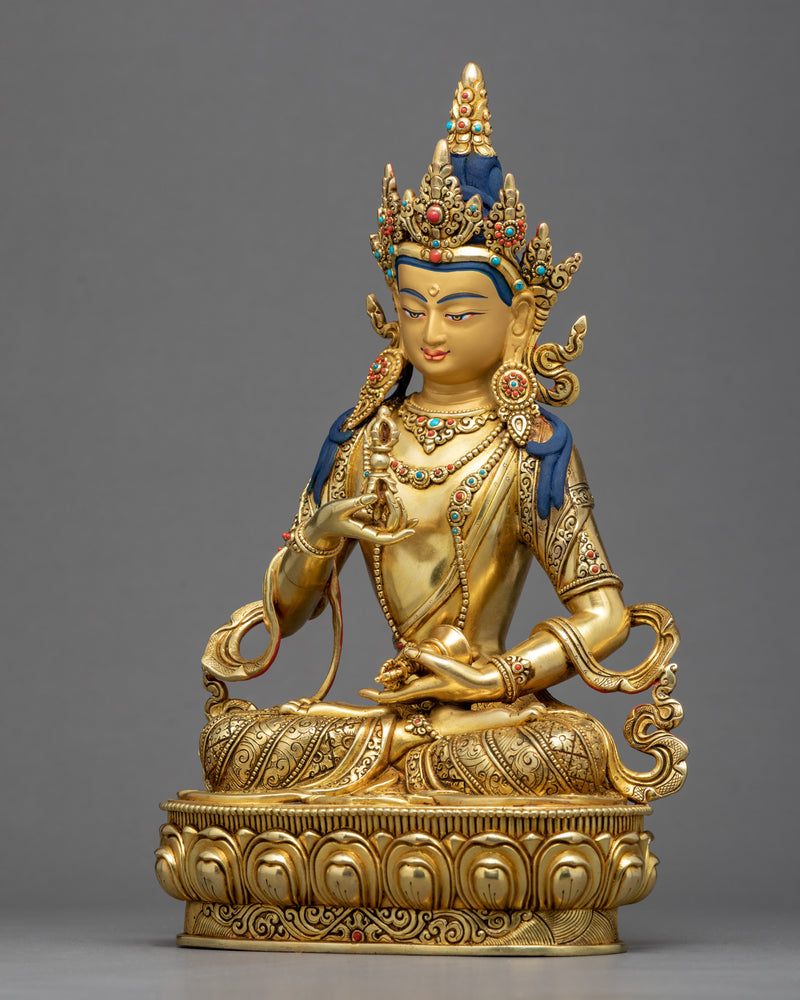 Vajrasattva Statue | Traditional Himalayan Art of Nepal