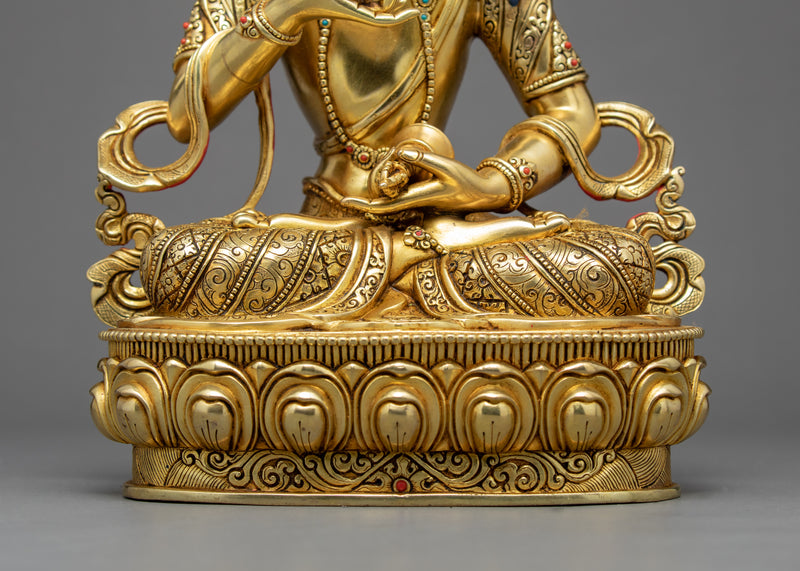 Vajrasattva Statue | Traditional Himalayan Art of Nepal
