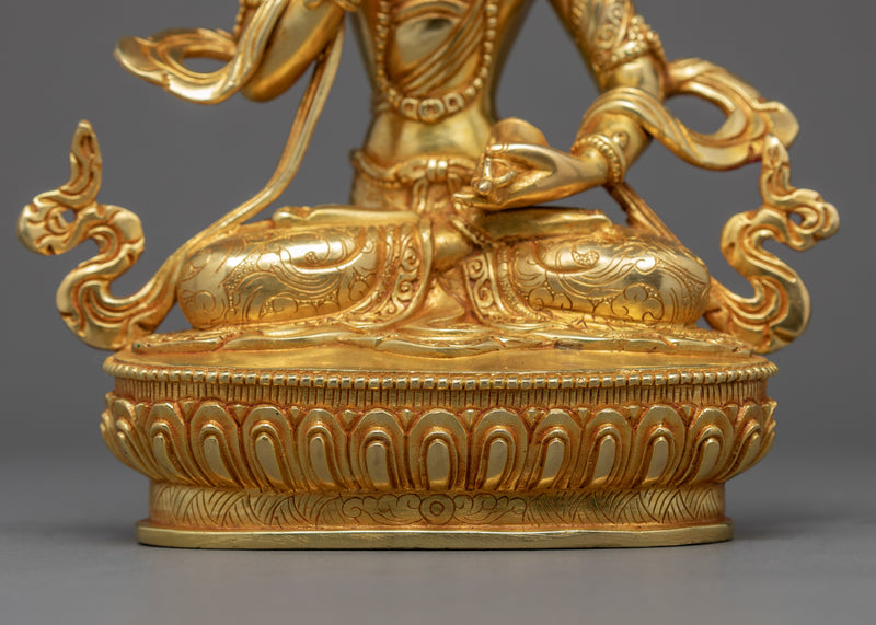 Tibetan Vajrasattva Sculpture | Traditionally Hand Crafted Statue