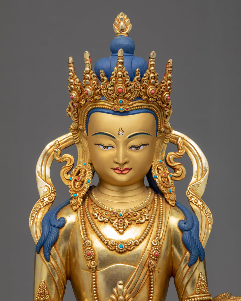 Buddha Amitayus Statue | Traditionally Hand Carved Art