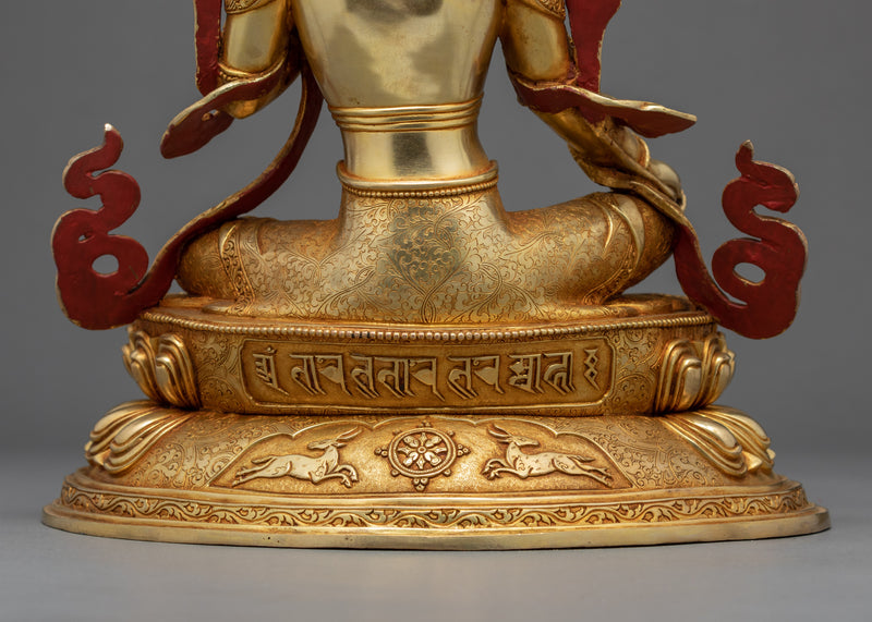 Green Tara Art | Traditional Buddhist Sculpture