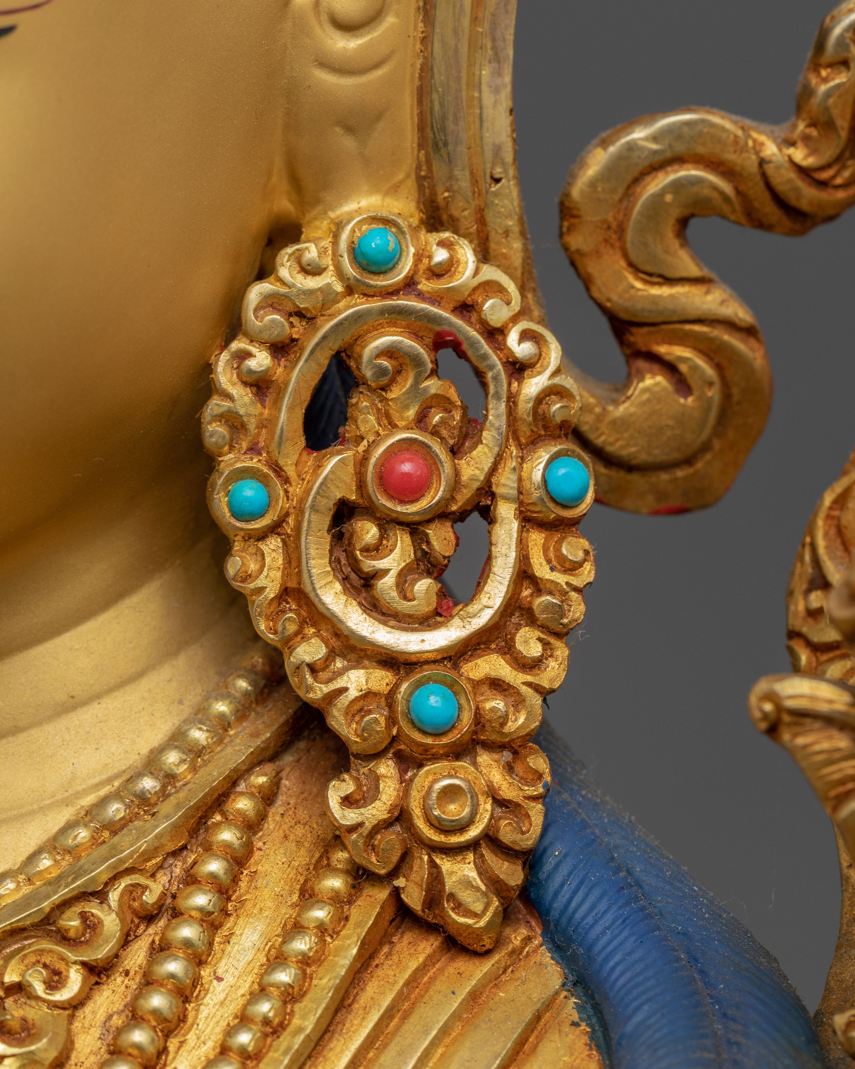White Tara Indoor Statue | Traditional Himalayan Art of Nepal