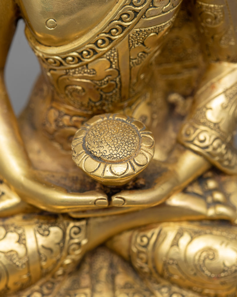 Small Amitabha Buddha Figure  | Tibetan Sacred Himalayan Art