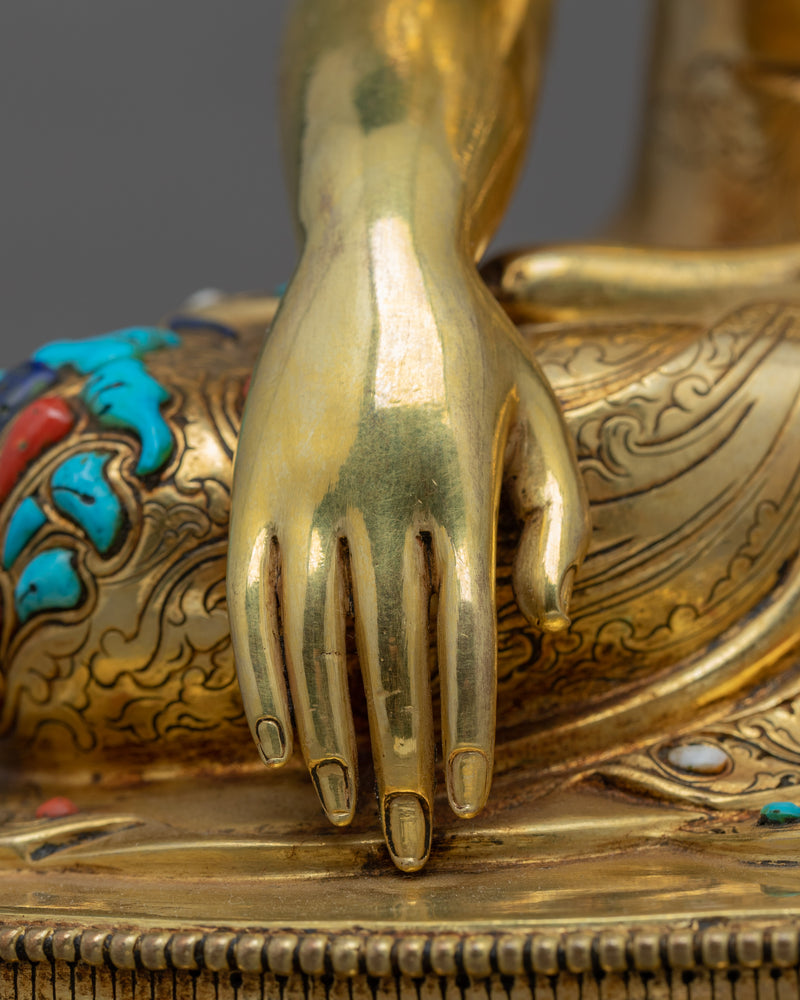 Historical Buddha Shakyamuni Statue | Traditional Hand Made Statue