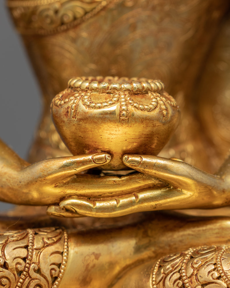 Chanting Amitabha Buddha Statue | Tibetan Sacred Himalayan Art