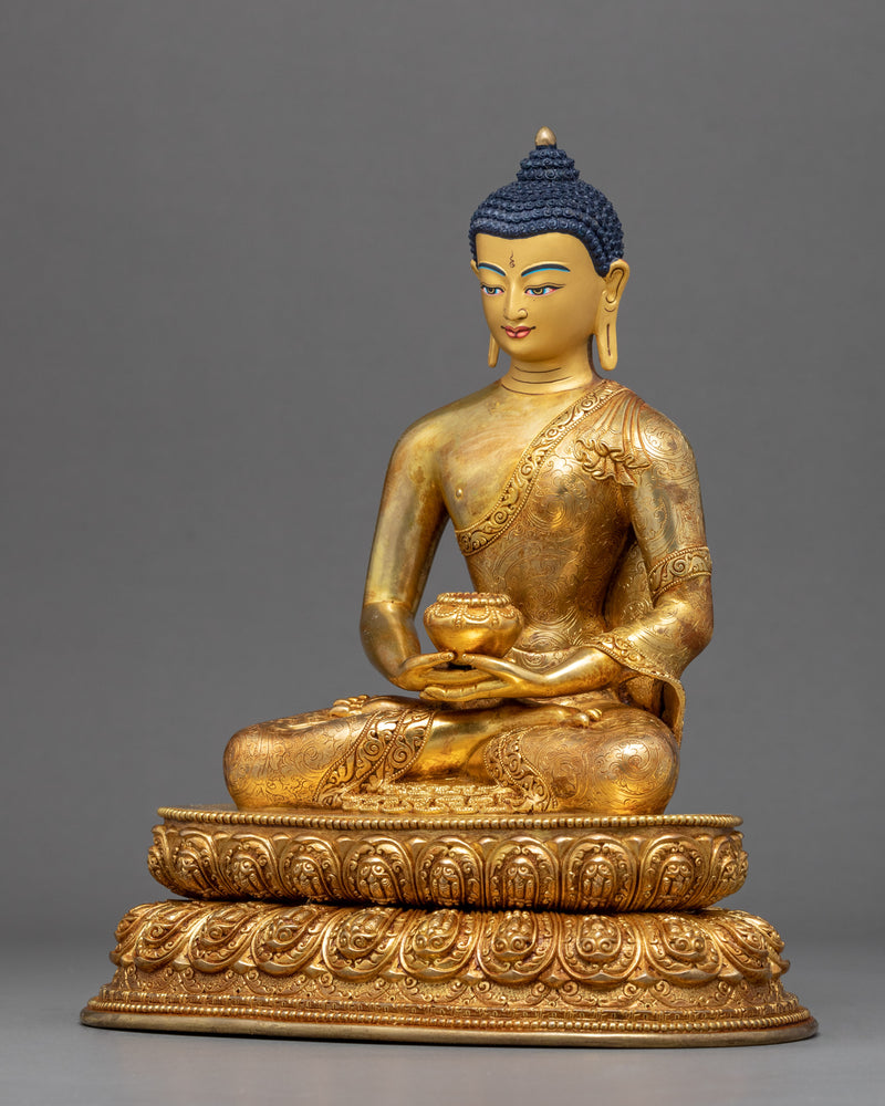 Chanting Amitabha Buddha Statue | Tibetan Sacred Himalayan Art
