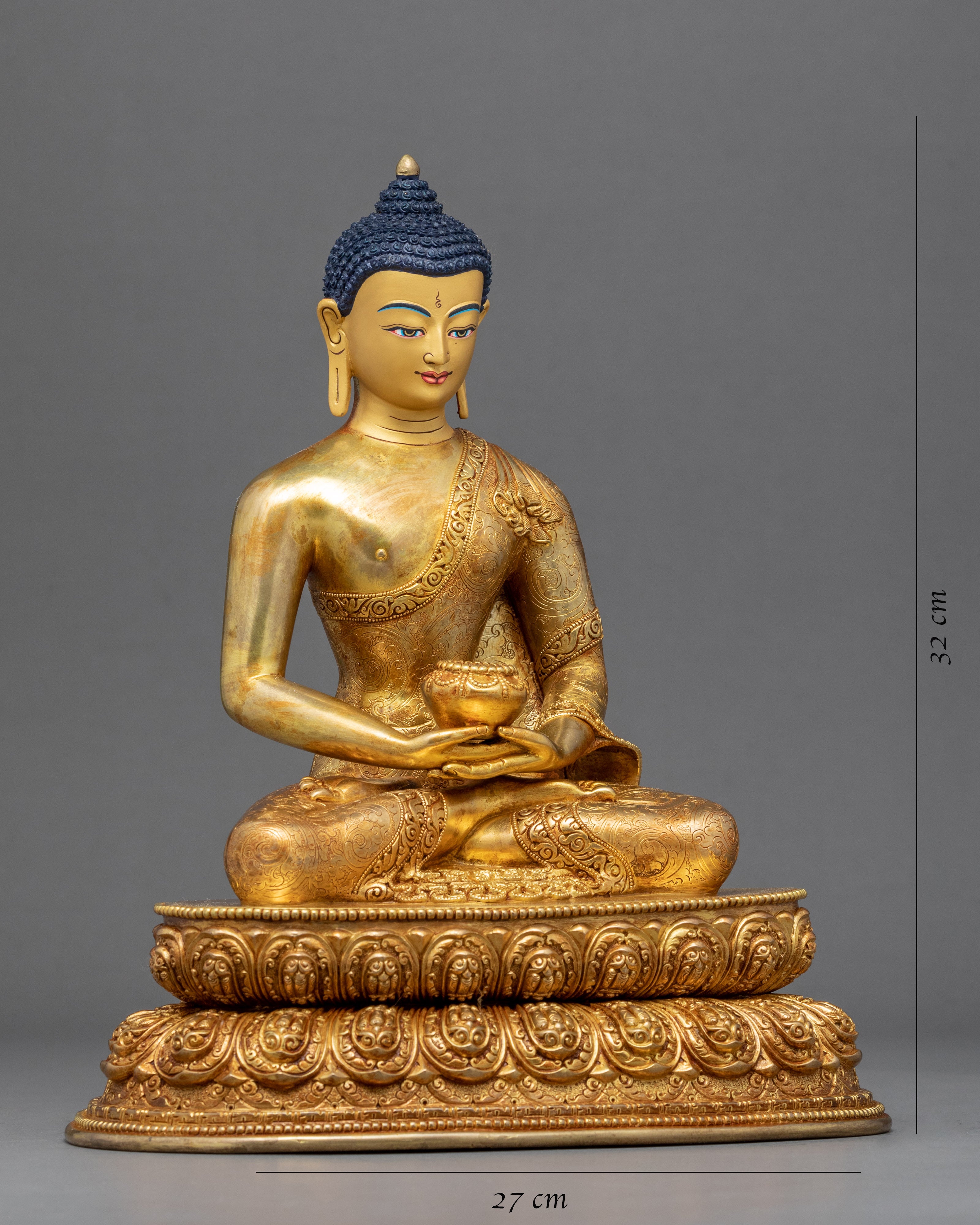 Chanting Amitabha Buddha Statue | Tibetan Sacred Himalayan Art