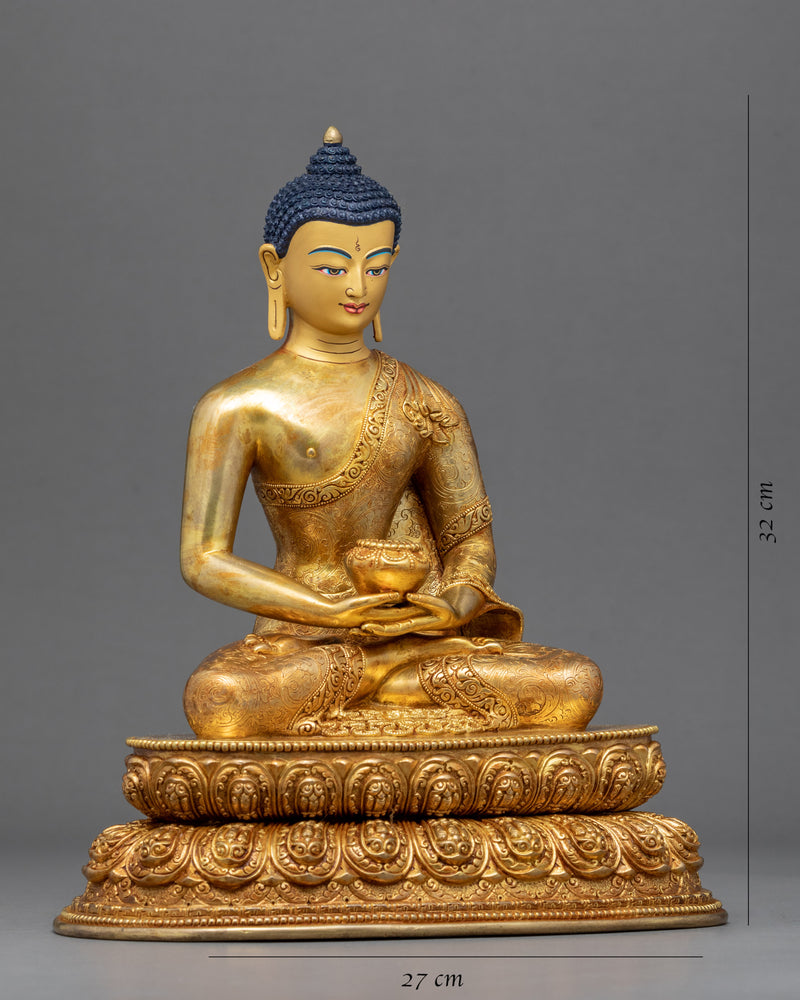 Chanting Amitabha Buddha Statue | Tibetan Sacred Himalayan Art