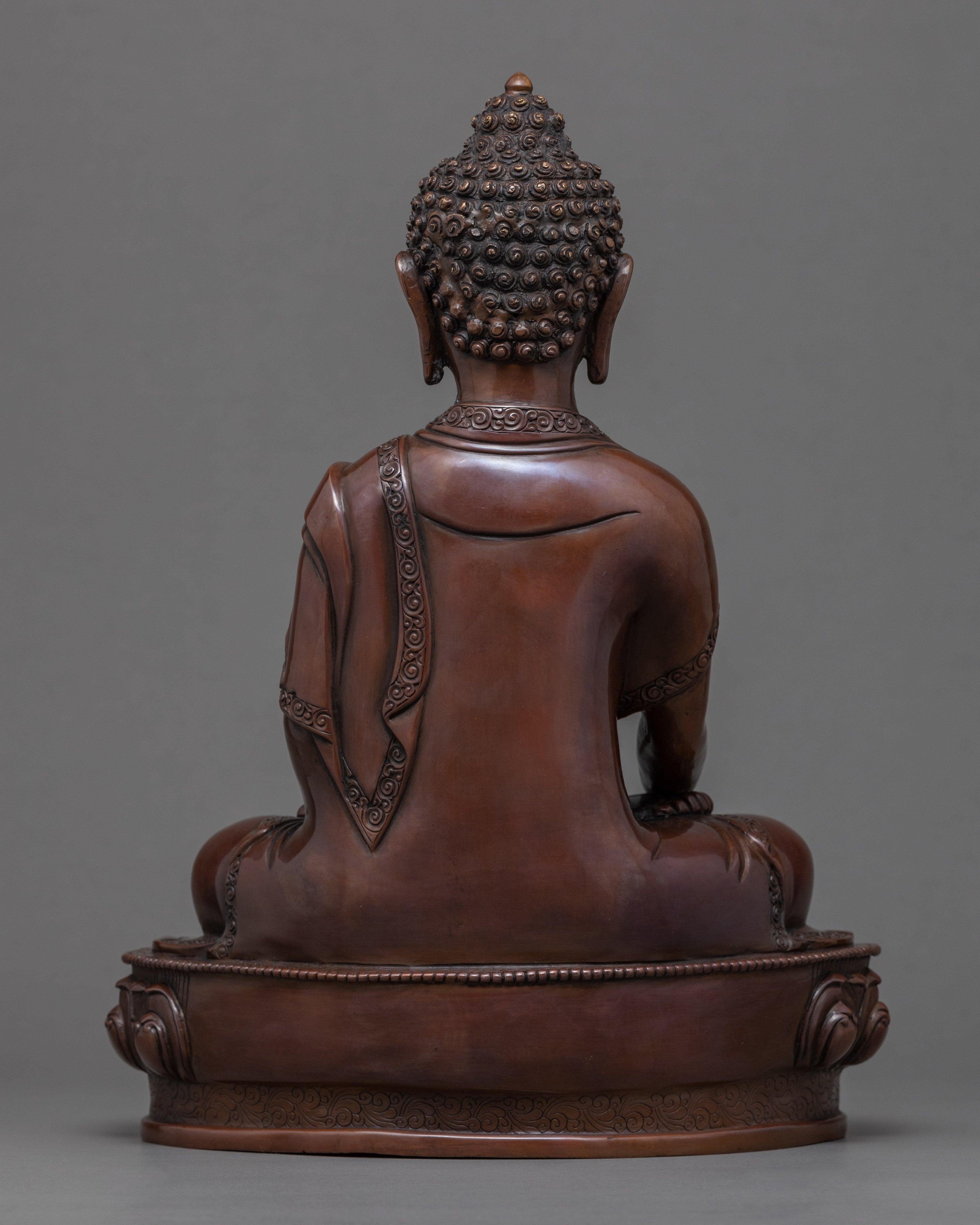Tibetan Shakyamuni Buddha Statue | Traditional Buddhist Sculpture