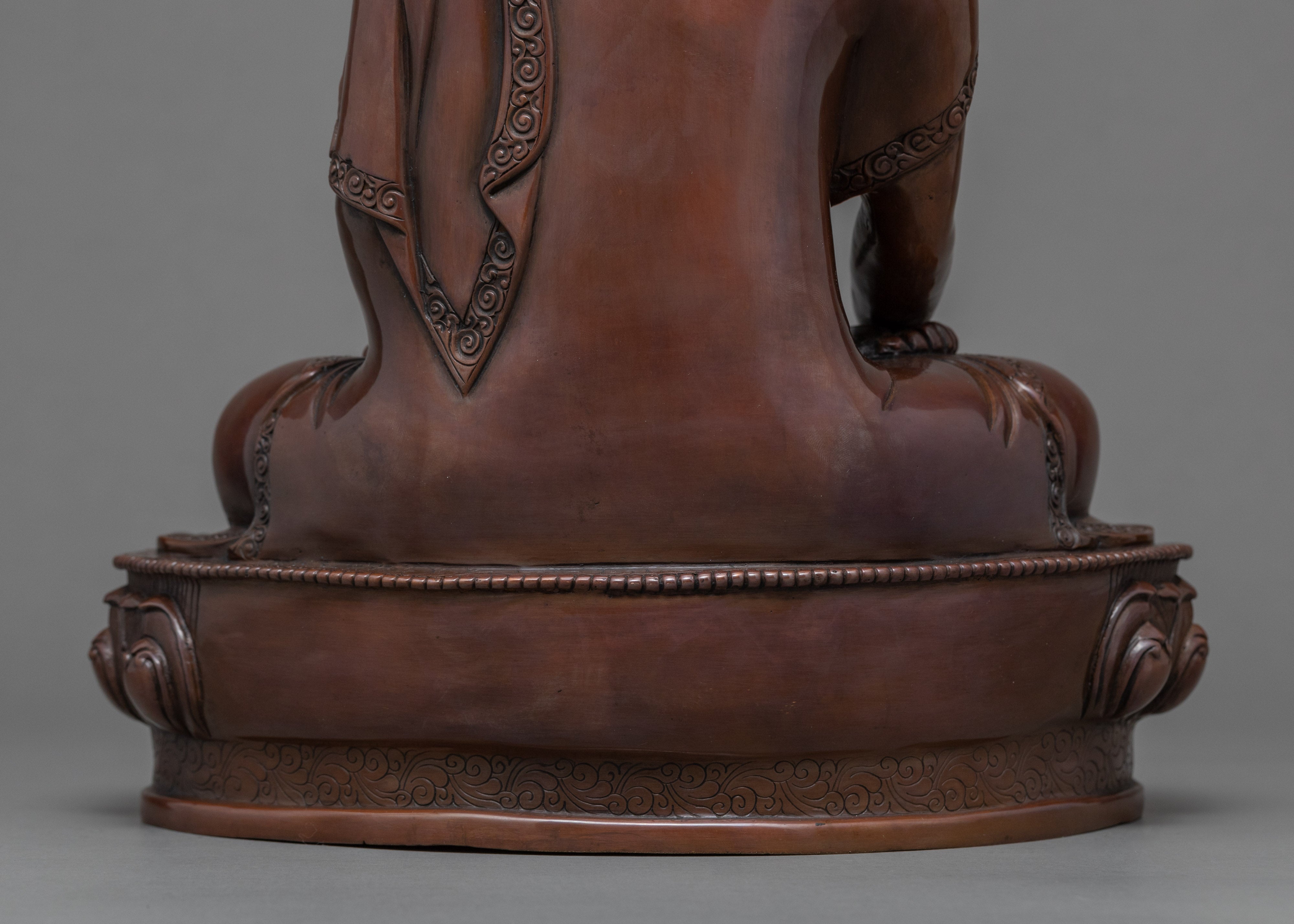Tibetan Shakyamuni Buddha Statue | Traditional Buddhist Sculpture