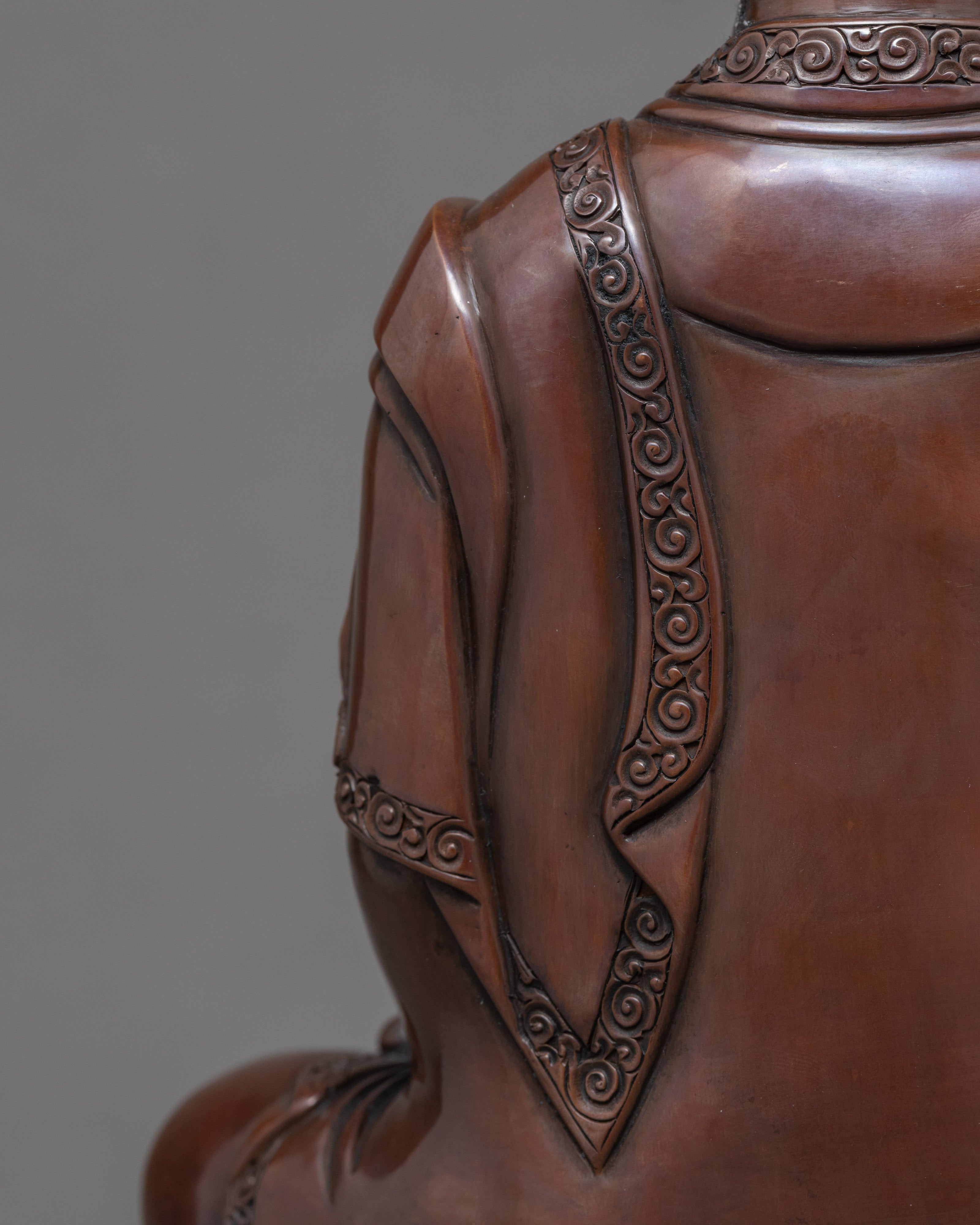 Tibetan Shakyamuni Buddha Statue | Traditional Buddhist Sculpture