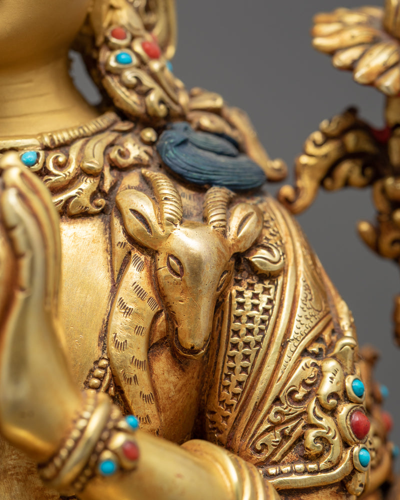 Four Armed Avalokiteshvara Sculpture | Traditional Chenrezig Himalayan Art