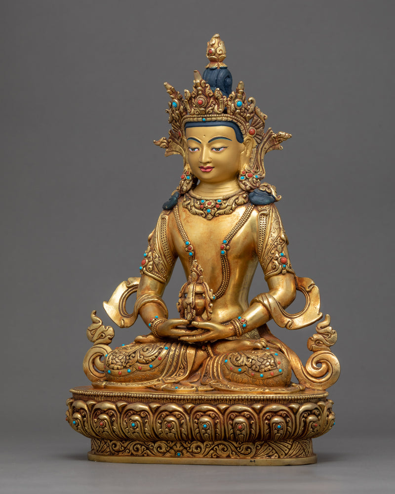 Amitayus Long Life Buddha Statue | Tibetan Himalayan Art