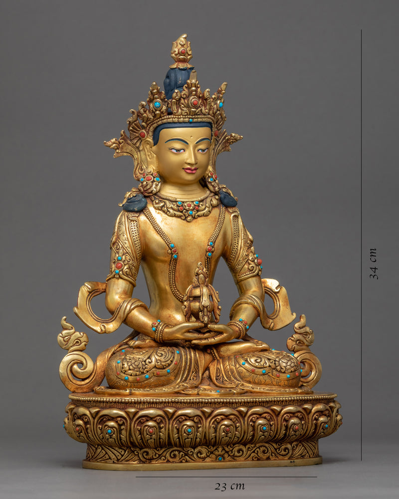 Amitayus Long Life Buddha Statue | Tibetan Himalayan Art