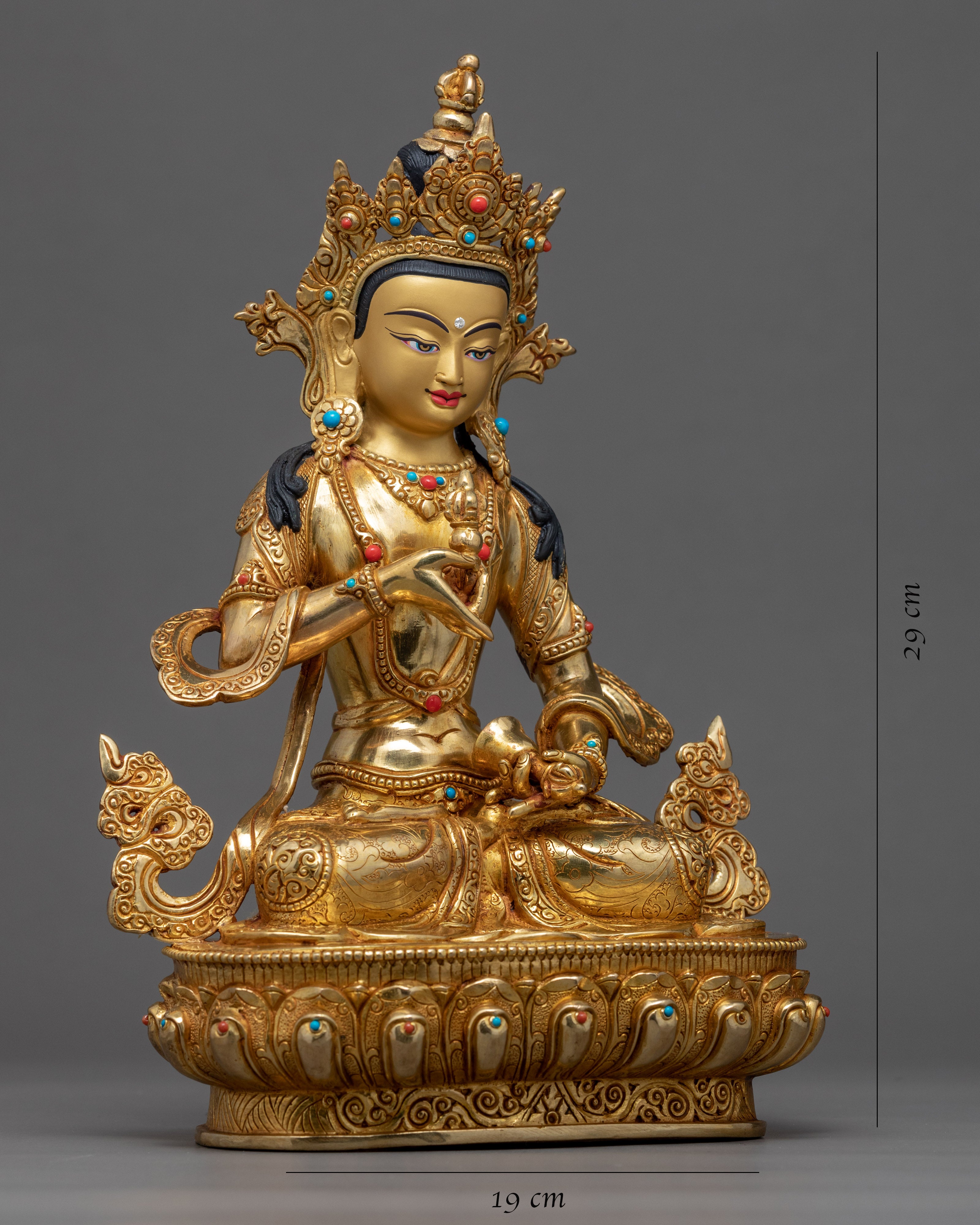 Vajrasatttva Sculpture Dorje Sempa | Traditional Buddhist Sculpture