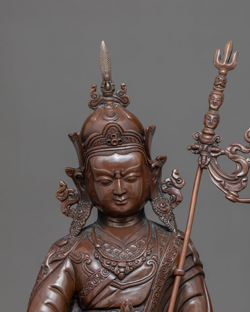Guru Rinpoche Statue | Traditional Padmasambhava Art