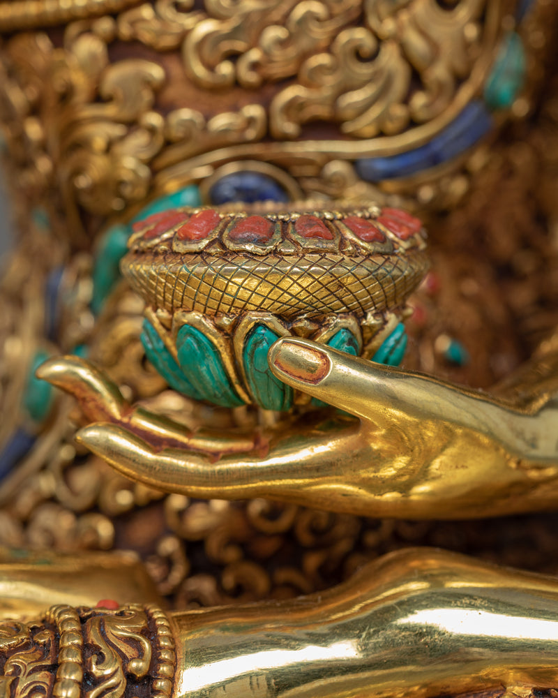 Gautama Buddha Shakyamuni Art | Traditional Hand Carved Statue