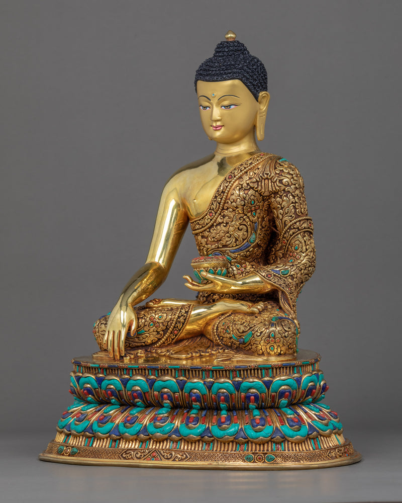 Gautama Buddha Shakyamuni Art | Traditional Hand Carved Statue